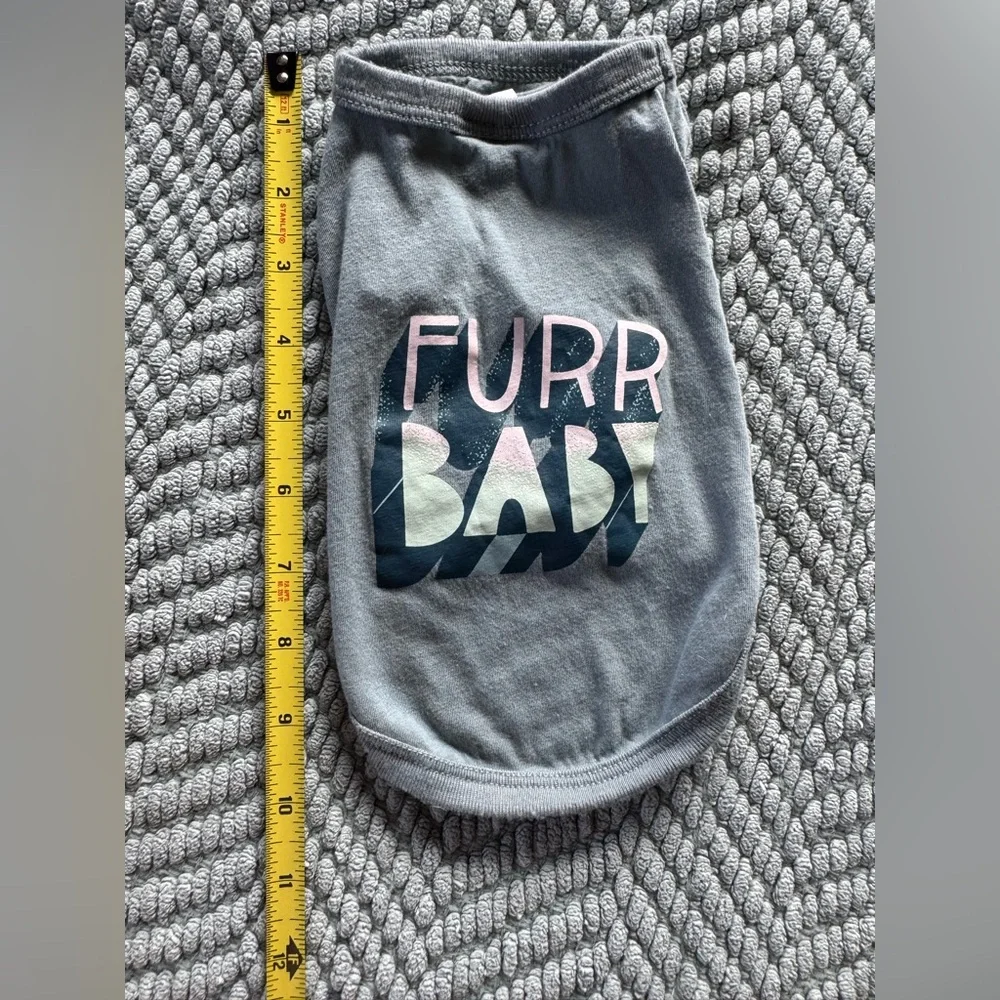 Gray Furr Baby Pet Shirt